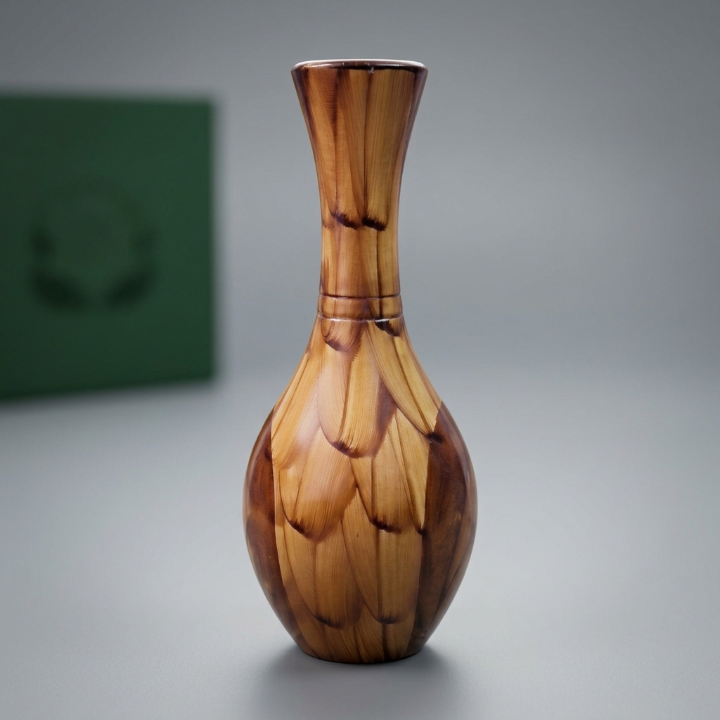 Designer Wooden Flower Pot | Luxury Handmade Home Styling | Wodo Craft