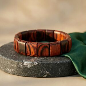 Luxury Handmade Wooden Flexible Bracelet | Natural Wood Jewellery for Women | Wodo Craft