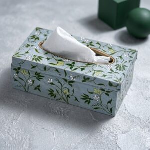Luxury Wooden Tissue Paper Box | Handmade Tissue Holder | Wodo Craft