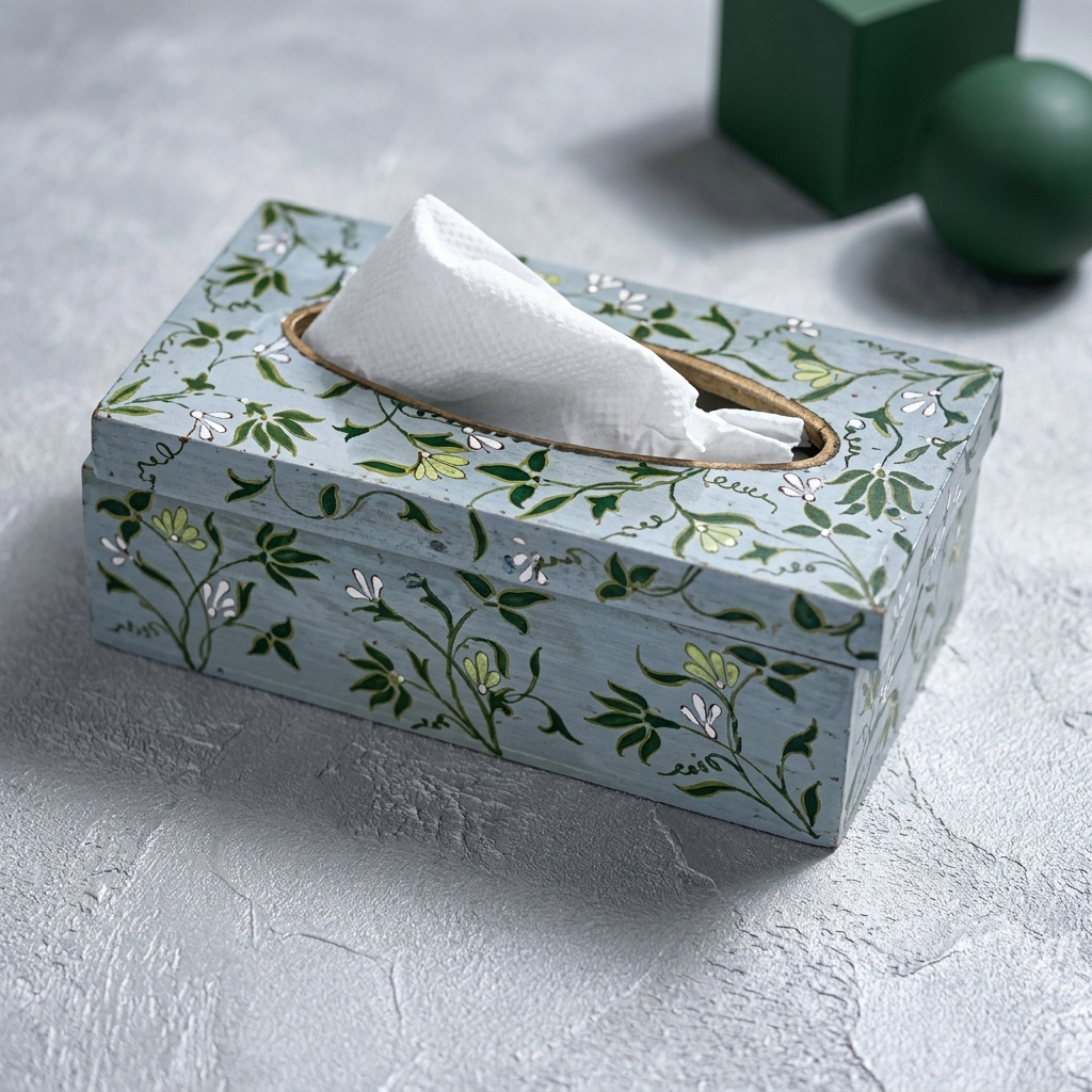 Luxury Wooden Tissue Paper Box | Handmade Tissue Holder | Wodo Craft